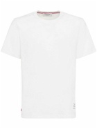THOM BROWNE - Relaxed Fit Cotton Jersey T-shirt