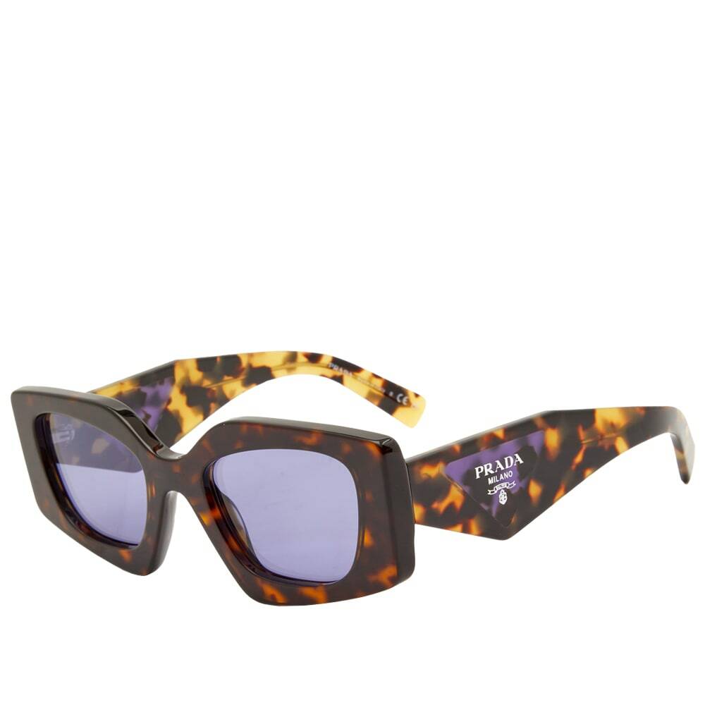 New - PRADA EYEWEAR PR 15YS SUNGLASSES
PURPLE Prada PR 15YS 2AU05Q Cat Eye Tortoise Sunglasses  main image 3
