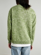 Federico Curradi - Linen and Cotton-Blend Sweater - Green