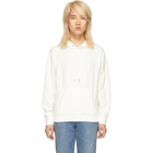 rag and bone White Inside Out Hoodie