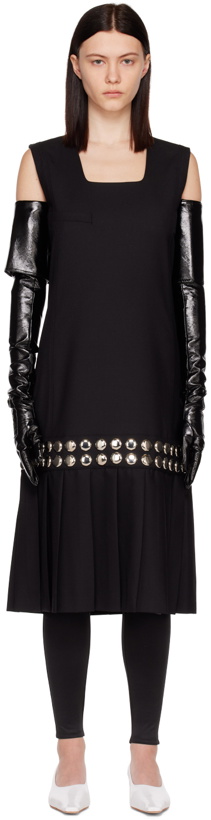 Photo: Vaquera Black Studded Maxi Dress