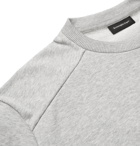 Ermenegildo Zegna - Mélange Loopback Cotton-Blend Jersey Sweatshirt - Gray