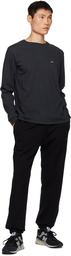 Noah Black Pocket Long Sleeve T-Shirt