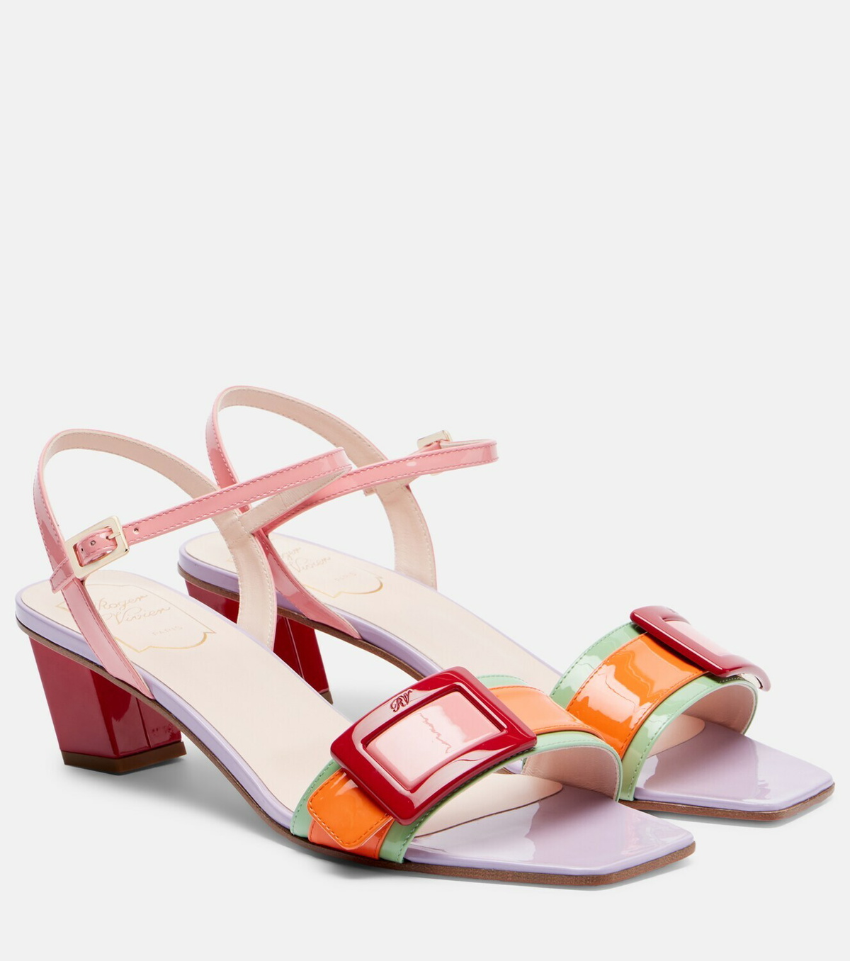 Roger Vivier Patent leather sandals