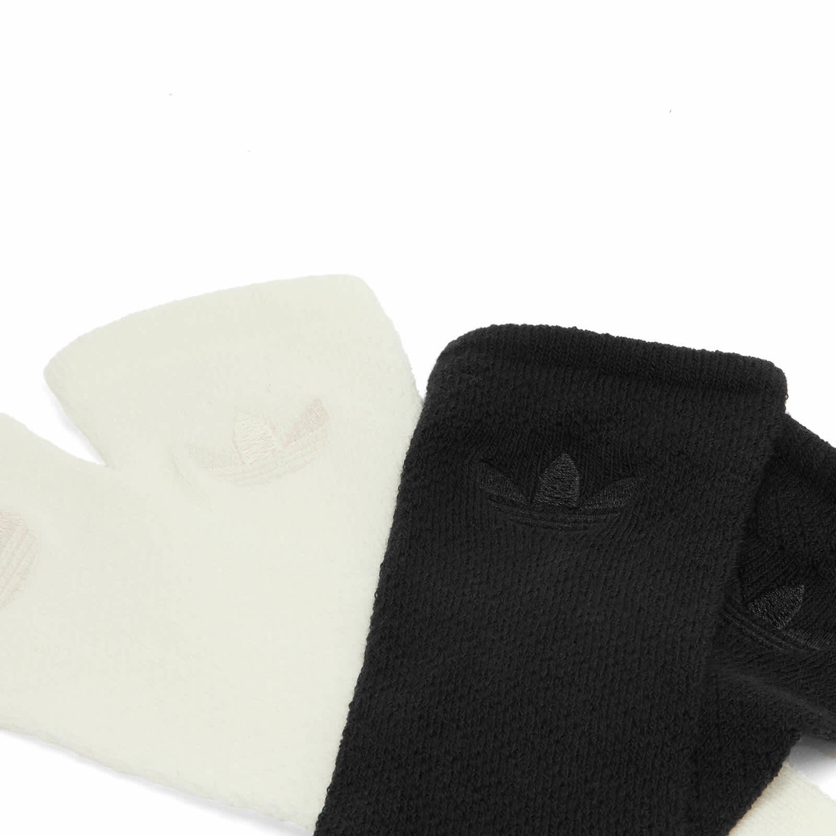 Adidas Women's Crochet Socks in Off White/Black