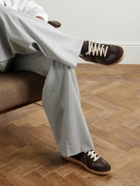 Maison Margiela - Replica Leather and Suede Sneakers - Brown