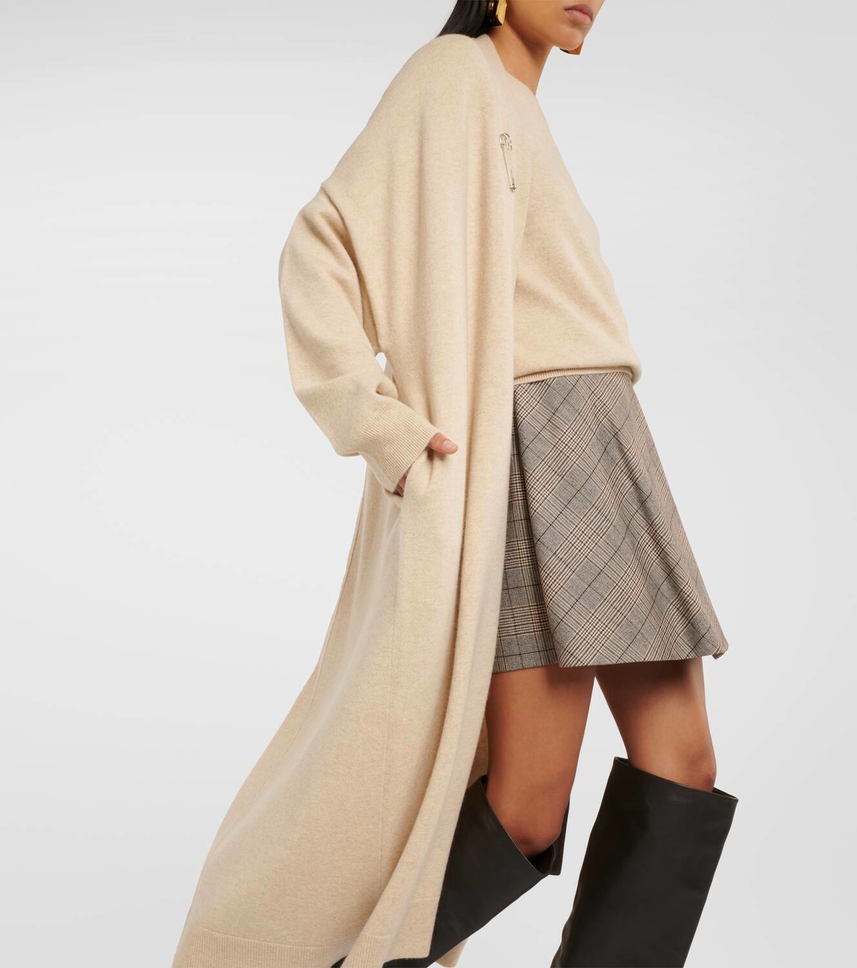 Extreme Cashmere Koto oversized cashmereblend cardigan extreme cashmere