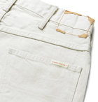 Chimala - Paint-Splattered Selvedge Denim Jeans - Neutrals
