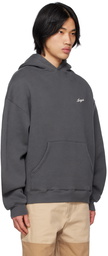 Axel Arigato Gray Signature Chain Hoodie