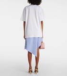 JW Anderson Printed oversized cotton jersey T-shirt