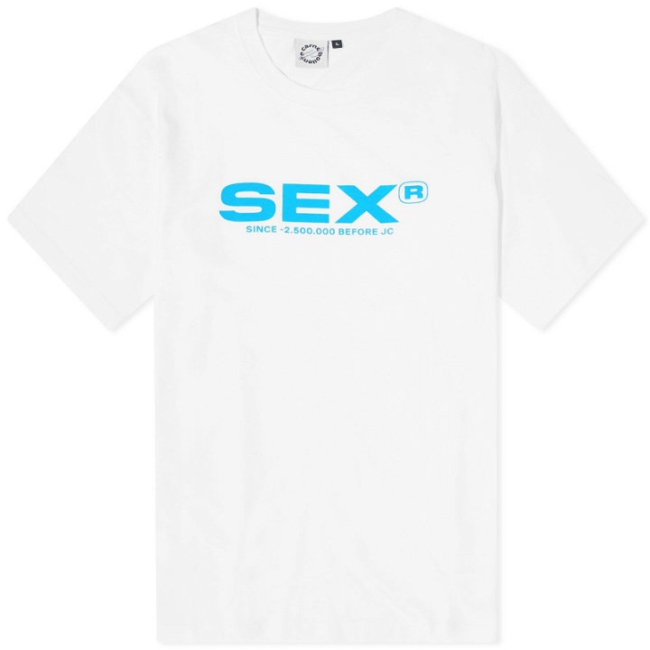 Photo: Carne Bollente Men's Sex T-Shirt in White