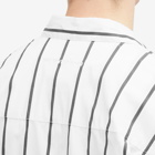 MKI Men's Striped Shirt in Black Stripe