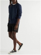Onia - Slim-Fit Garment-Dyed Cotton-Jersey Shorts - Black