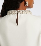 Simkhai Ozelle embellished crop top