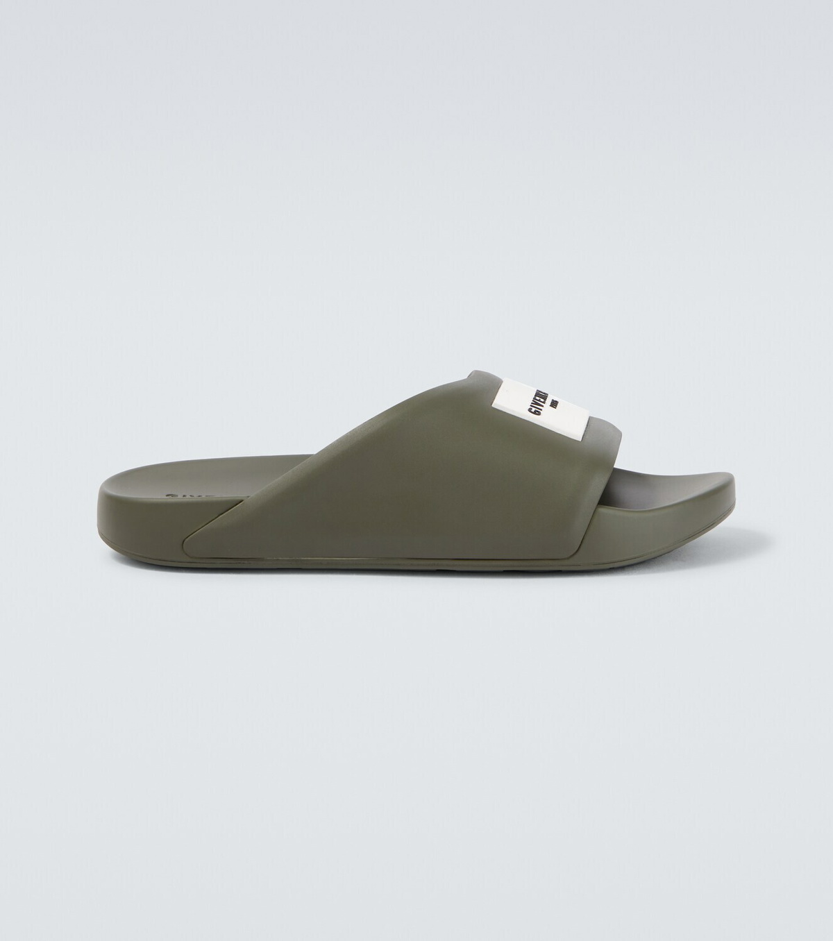 Givenchy Logo PU slides