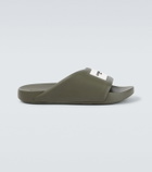 Givenchy Logo PU slides
