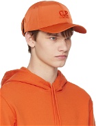 C.P. Company Orange Goggle Cap