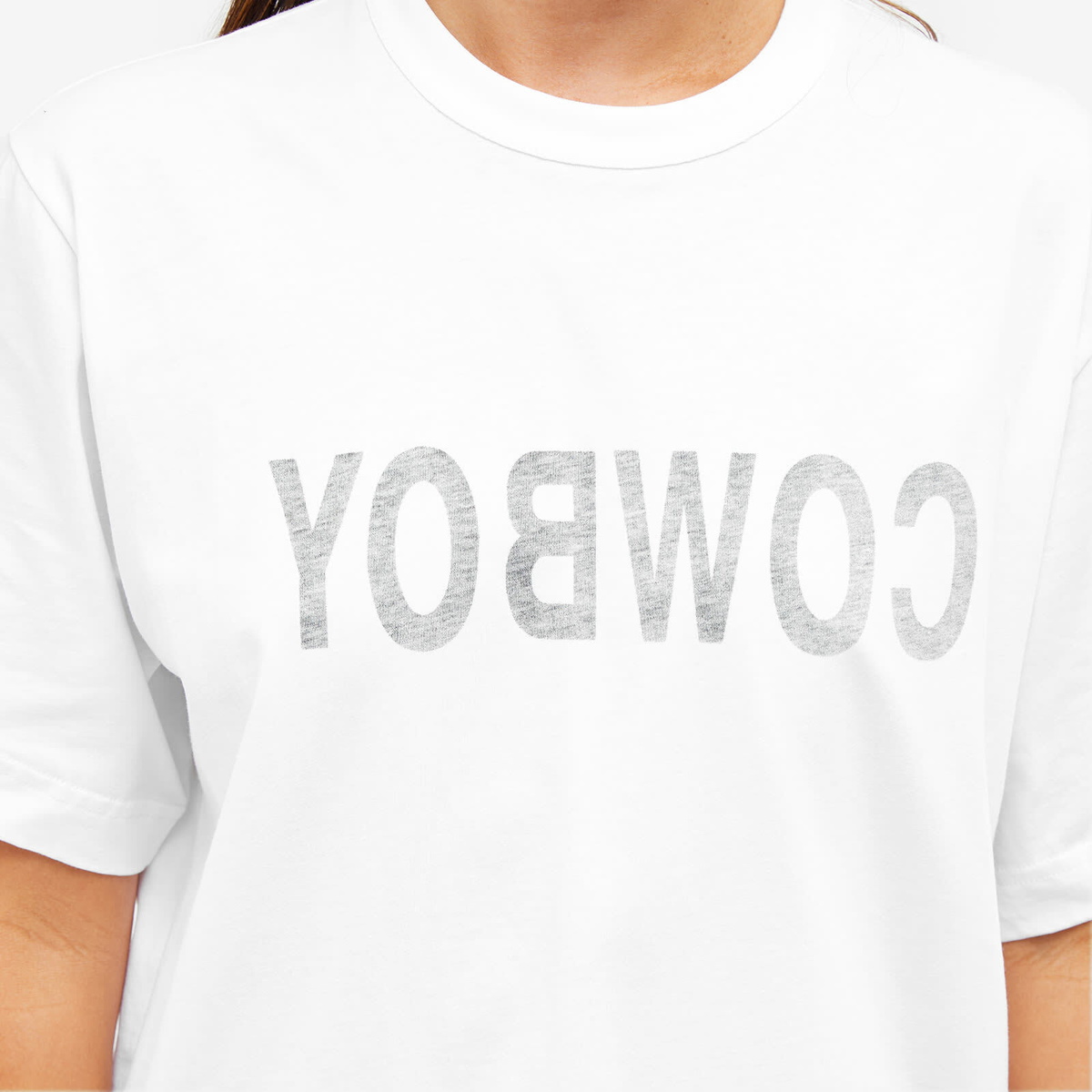 Tシャツ・カットソー HELMUT LANG Woman T-Shirt White O06HW505 100 Helmut Lang Outlet: T-shirt woman - White | Helmut Lang t