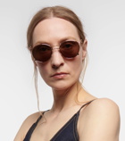 Jean Paul Gaultier x Karim Benzema 56-0174 round sunglasses