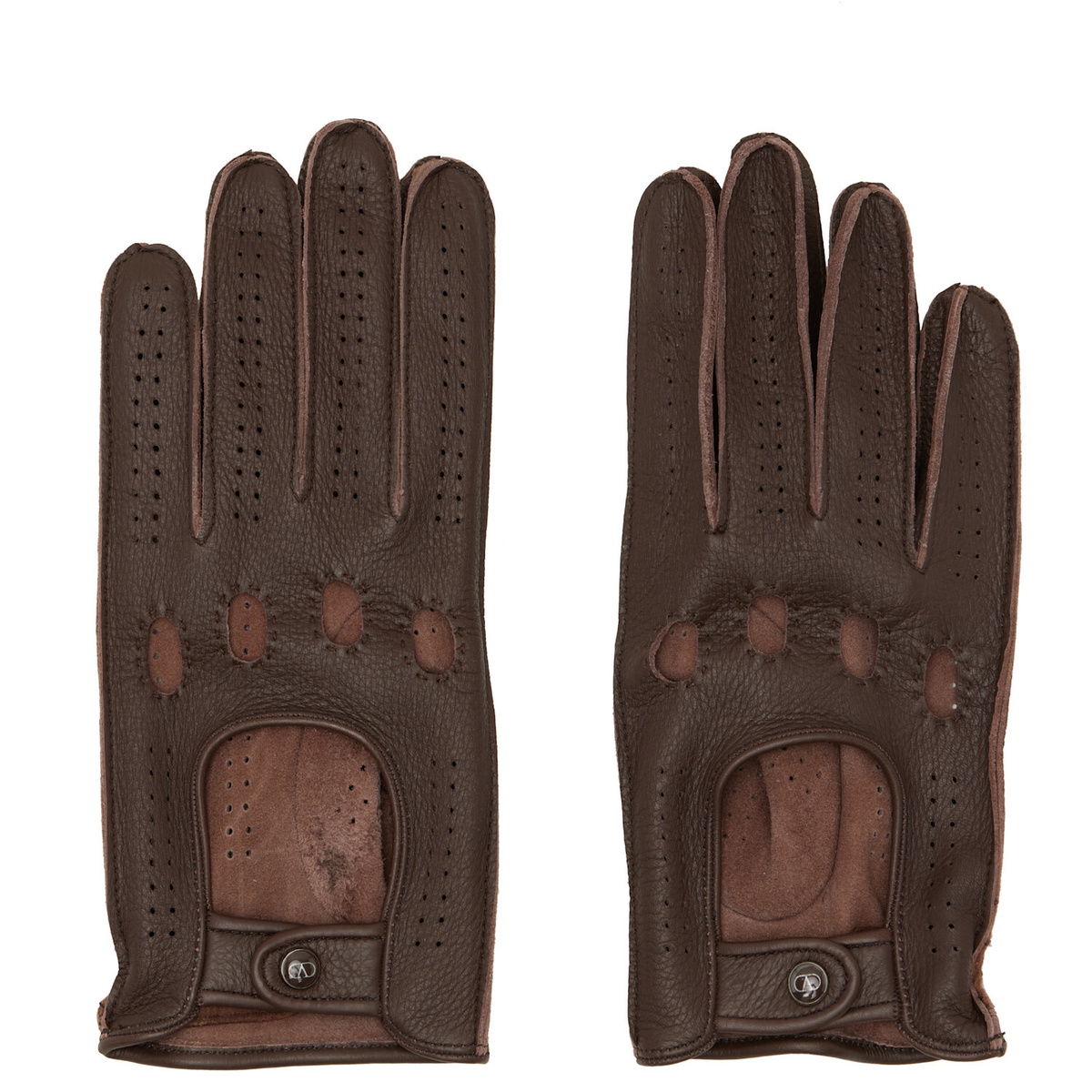 Valentino Garavani Brown VLogo Signature Gloves