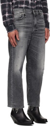 R13 Black X-Boyfriend Jeans