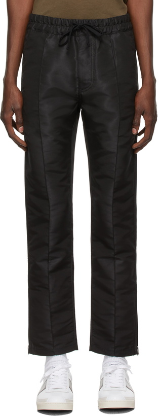 Photo: TOM FORD Black Loose Sports Trousers