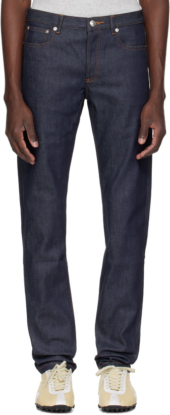 Photo: A.P.C. Navy Petit New Standard Jeans