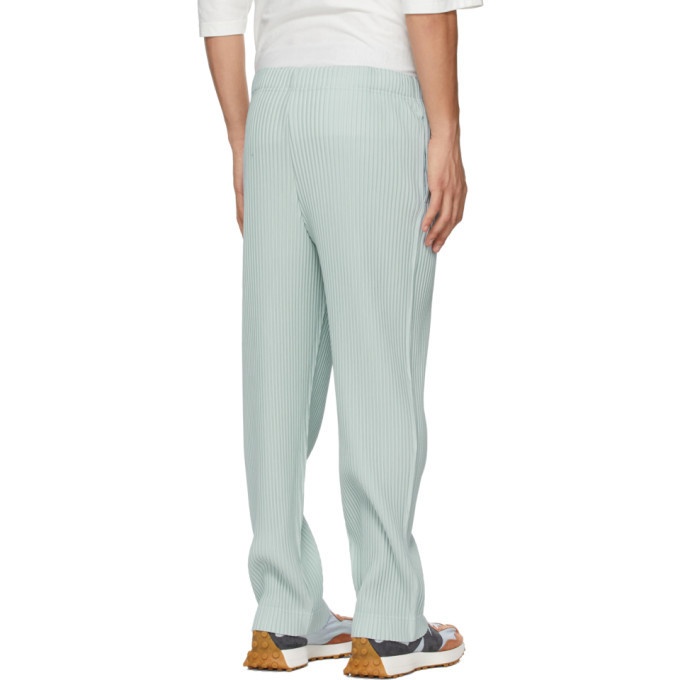 Homme Plisse Issey Miyake Blue Monthly Color February Trousers