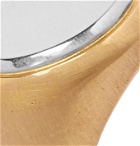 M.Cohen - 18-Karat Gold and Sterling Silver Signet Ring - Gold