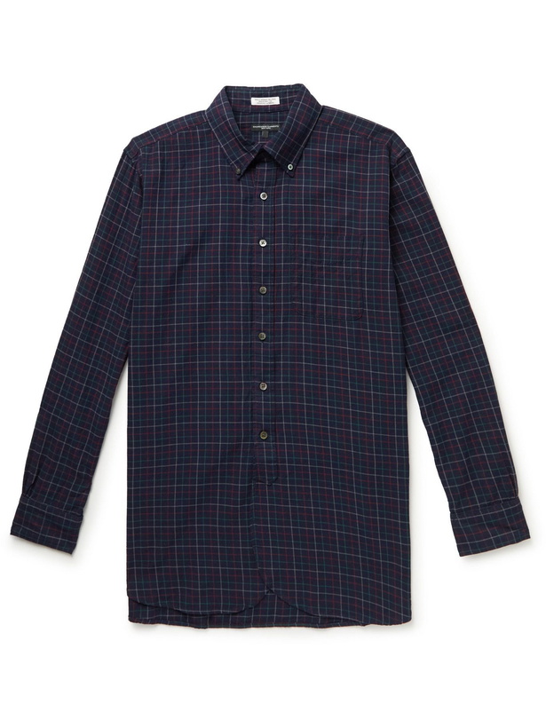 Photo: Engineered Garments - Checked Button-Down Collar Cotton Shirt - Multi