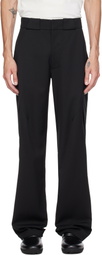 Kiko Kostadinov Black Erdiko Trousers