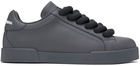 Dolce & Gabbana Gray Portofino Sneakers