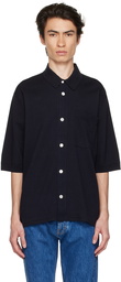 NORSE PROJECTS Navy Rollo Shirt