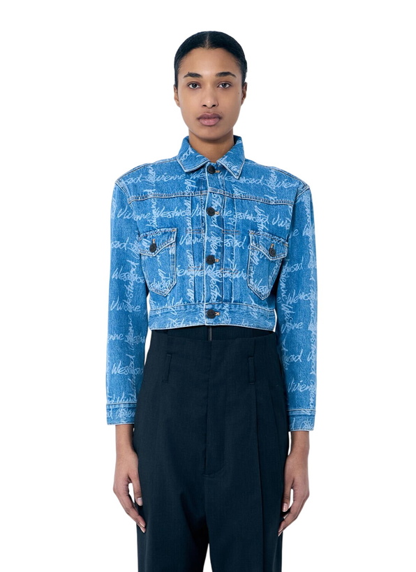 Photo: Vivienne Westwood Marlene Cropped Denim Jacket