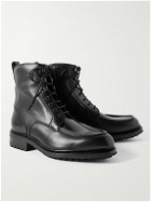 Brioni - Leather Boots - Black