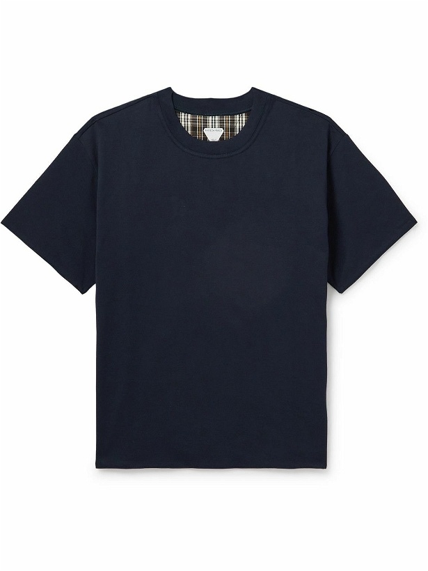 Photo: Bottega Veneta - Double-Faced Cotton-Jersey T-Shirt - Blue