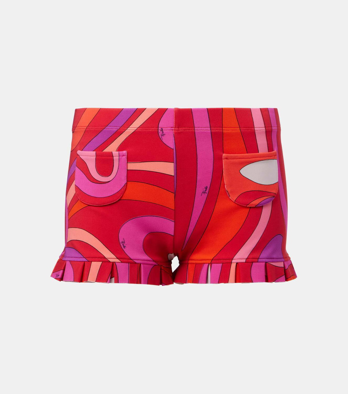 Pucci Iride ruffled shorts