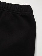 Les Tien - Straight-Leg Cotton-Jersey Shorts - Black