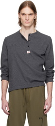 Commission Gray Twisted Henley