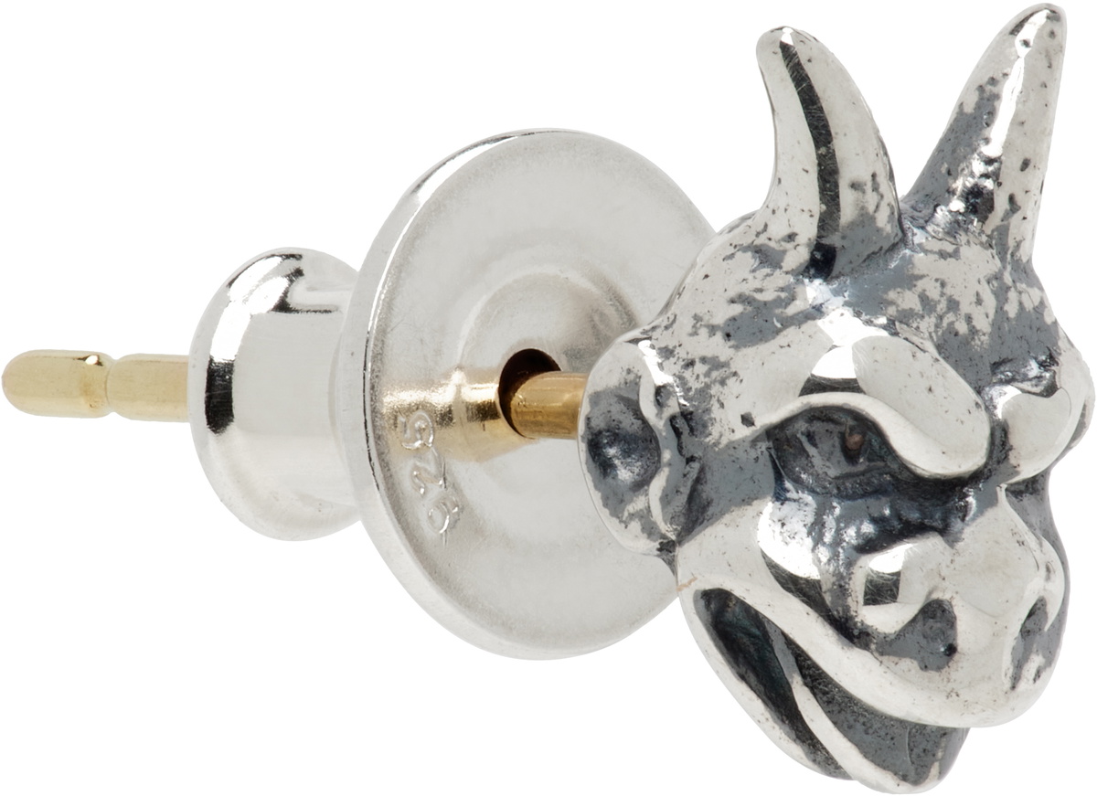 YOHJI YAMAMOTO Gargoyle Pierce Single Earring