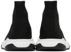 Balenciaga Kids Kids Black Speed Sneakers