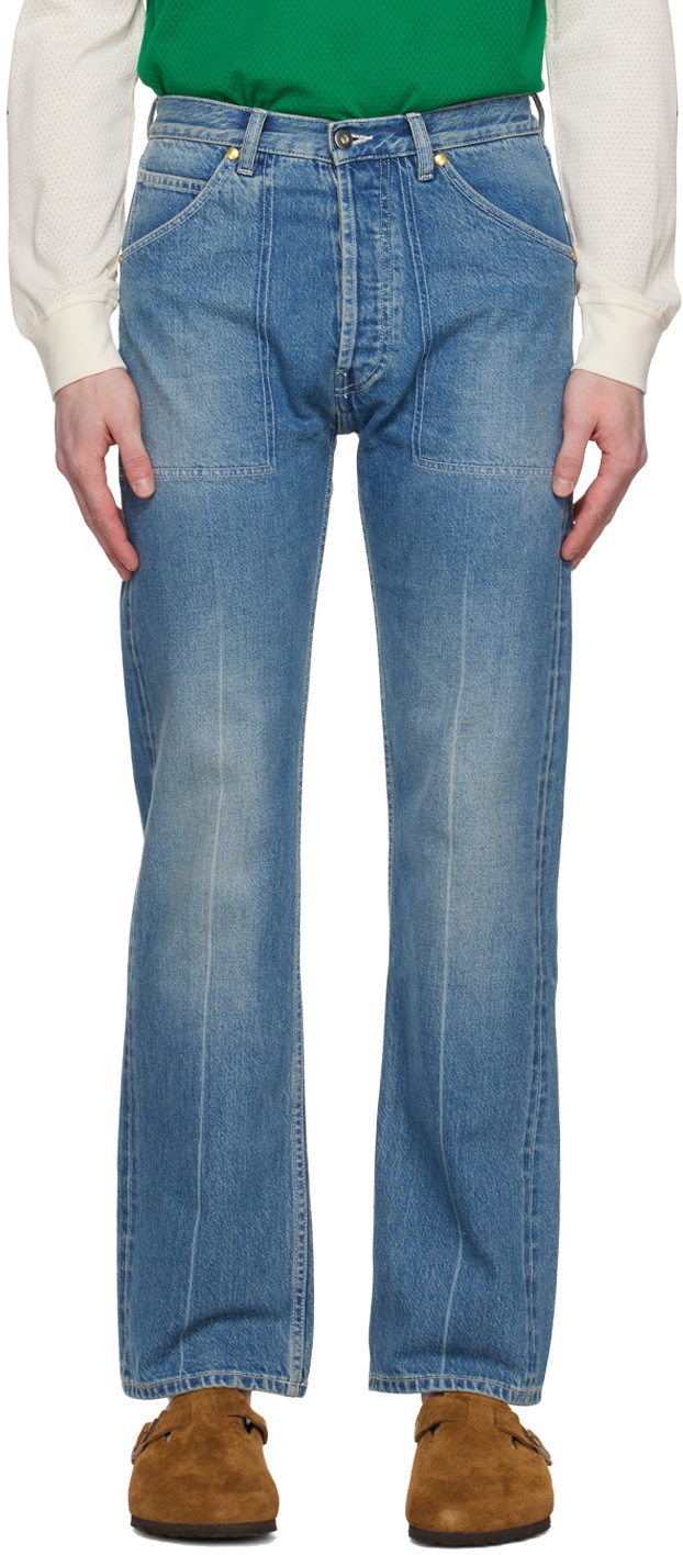 Haulier Blue Utility Jeans