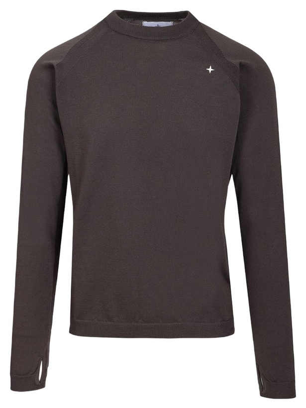 Photo: Stone Island Crewneck Sweater In Primaloft® Bio