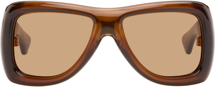 Photo: Saint Laurent Brown SL 902 Howl Sunglasses