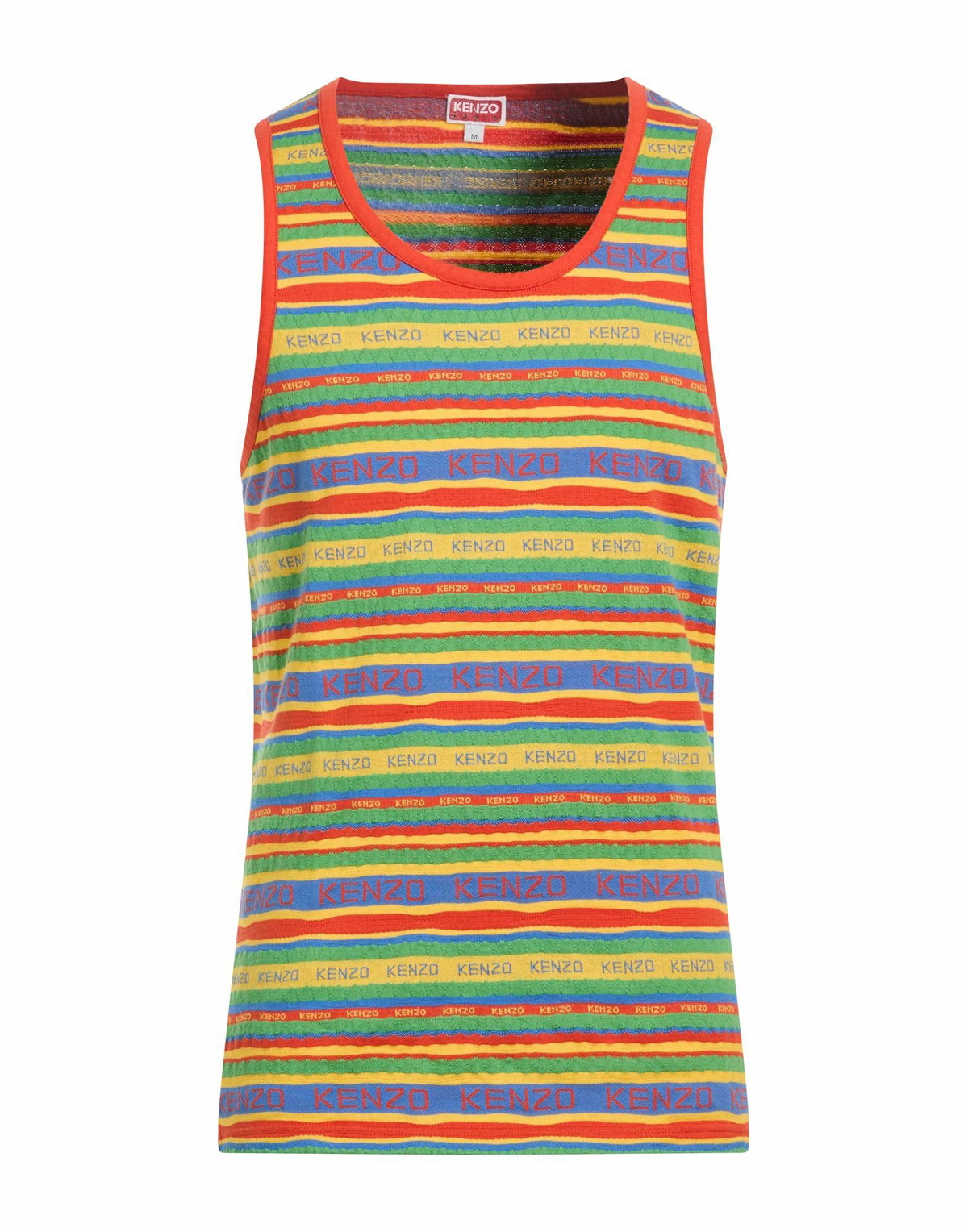 Kenzo Mens Tank top in Tomato red