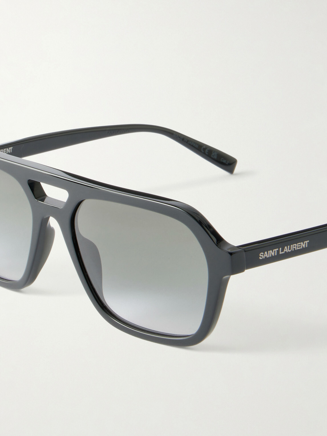 SAINT LAURENT - Aviator-Style Acetate Sunglasses