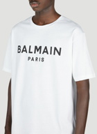 Balmain - Logo Print T-Shirt in White