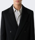 The Row Osmo double-breasted wool-blend coat