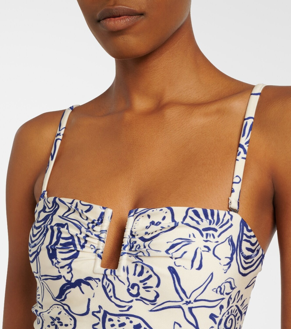 Simkhai Ottilie printed swimsuit