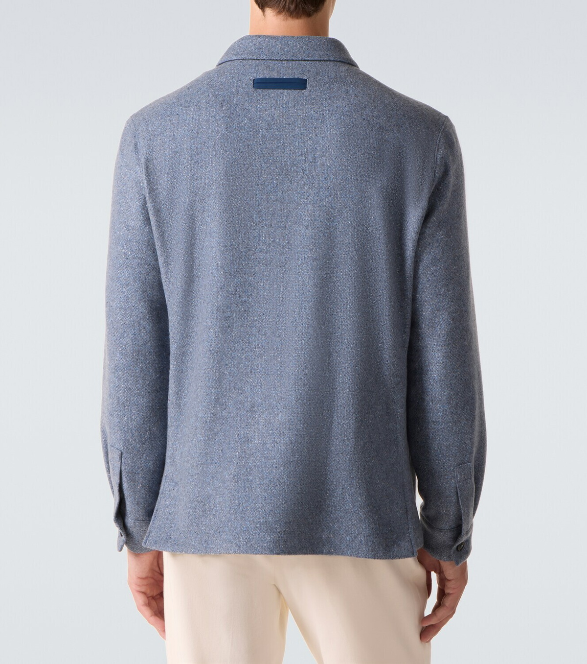 Zegna Cashmere and silk overshirt